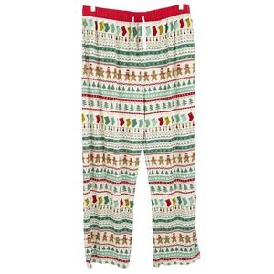 Little Sleepies Mens Christmas Festive Fair Isle Bamboo Pajama Pants Size XXL